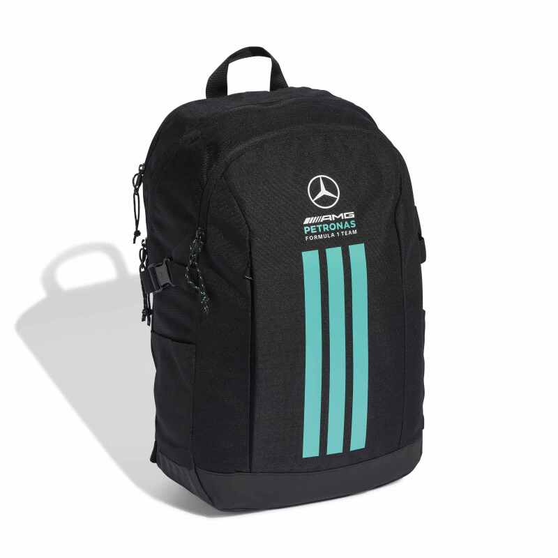 Adidas Mercedes - AMG Petronas Formula 1 Dna 3 Stripes Siyah Unisex Sırt Çantası - Adidas (1)