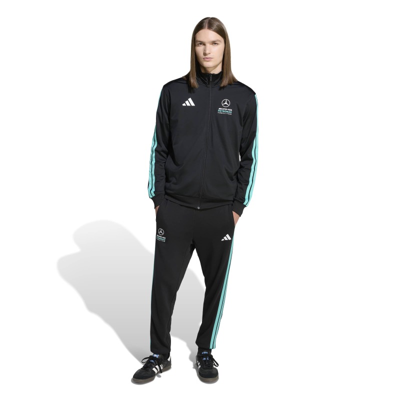 Adidas Mercedes - Amg Petronas Formula 1 Team DNA Siyah Erkek Eşofman Altı - 4