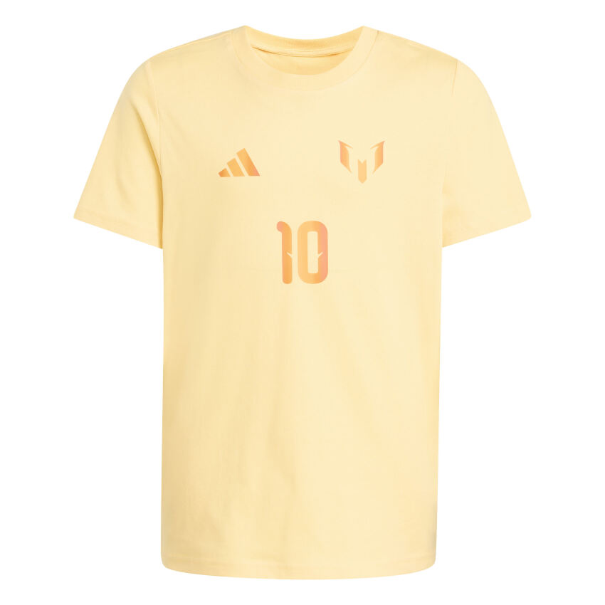Adidas Messi Name&Number Graphic Sarı Çocuk Tshirt - 1