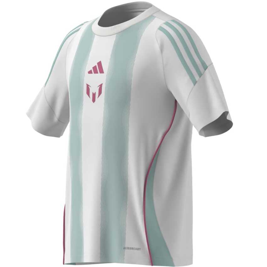 Adidas Messi Training Beyaz Çocuk Forma - 9