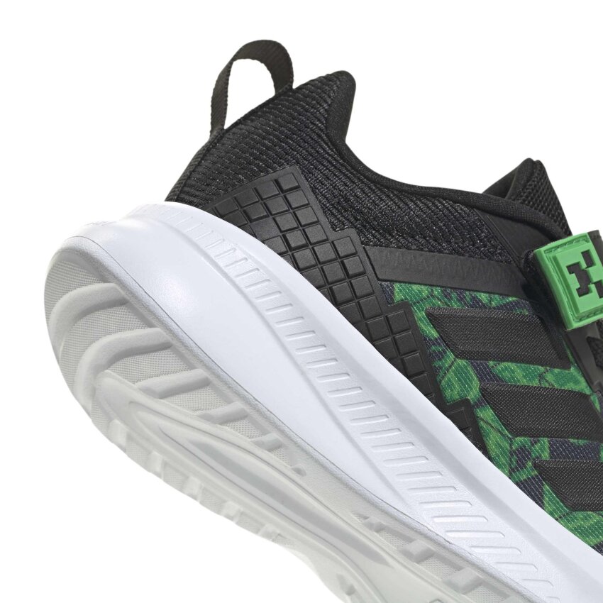 Adidas Minecraft Fortarun 4.5 Siyah Çocuk Günlük Ayakkabı - 7