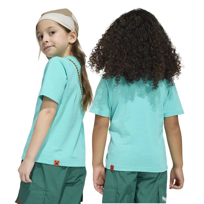 Adidas Minecraft Terrex Yeşil Çocuk Tshirt - 4