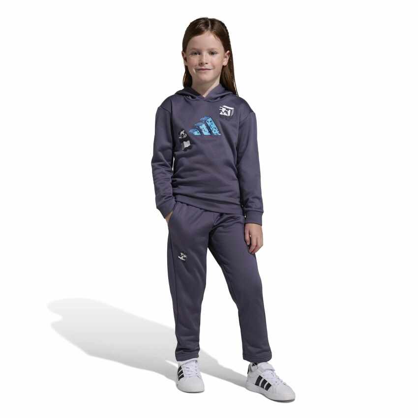 Adidas Minecraft Training Jogger Antrasit Çocuk Eşofman Takımı - 1