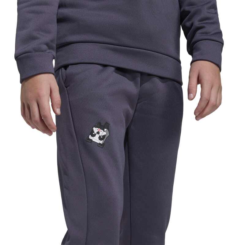 Adidas Minecraft Training Jogger Antrasit Çocuk Eşofman Takımı - 3