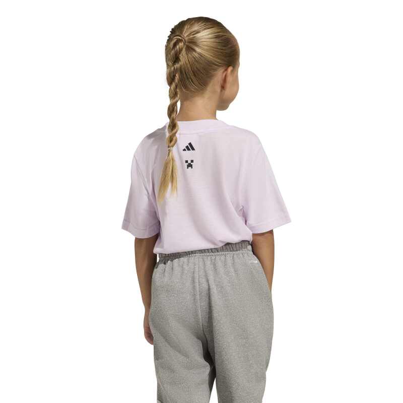 Adidas Minecraft Training Mor Çocuk Tshirt - Adidas (1)