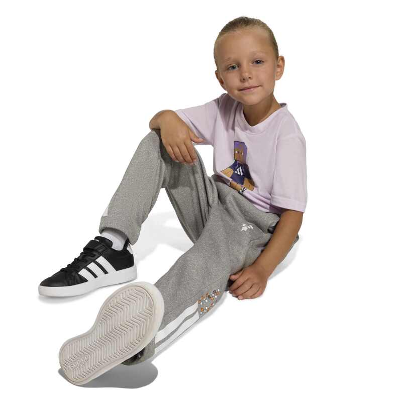 Adidas Minecraft Training Mor Çocuk Tshirt - 3