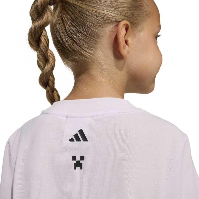 Adidas Minecraft Training Mor Çocuk Tshirt - 5