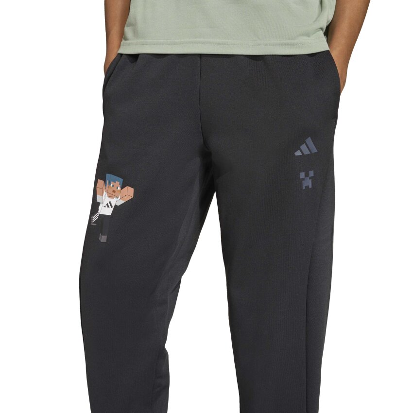 Adidas Minecraft Training Siyah Çocuk Eşofman Altı - 5