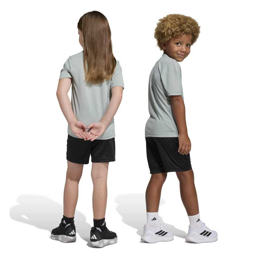 Adidas Minecraft Training Yeşil Çocuk Şort Tshirt Takım - 10