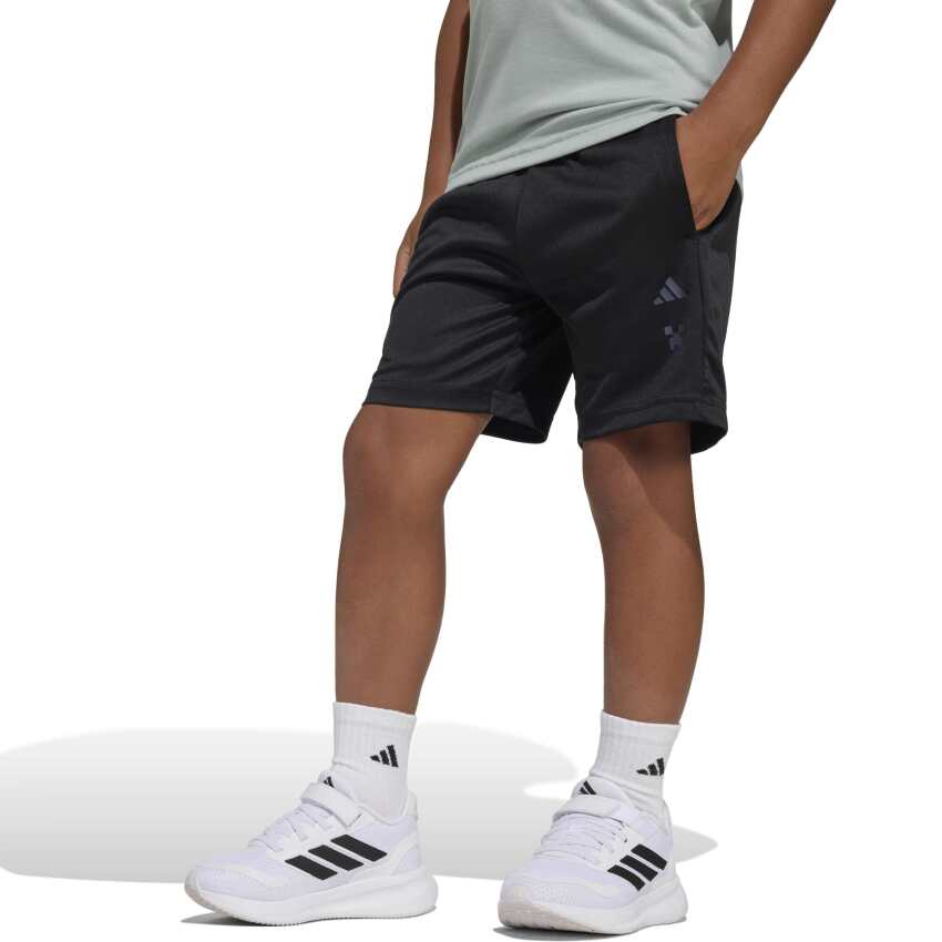 Adidas Minecraft Training Yeşil Çocuk Şort Tshirt Takım - 9