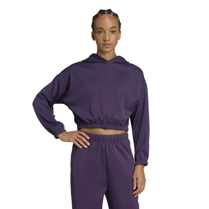 Adidas Mo Cover-Up Mor Kadın Sweatshirt - 1