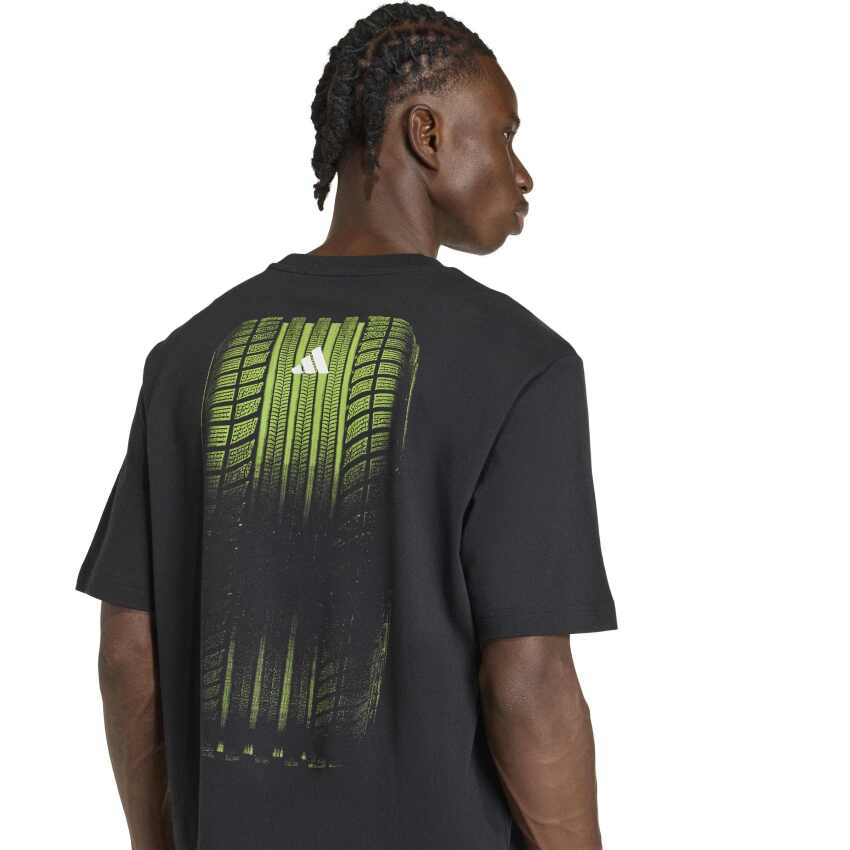 Adidas Motorsport Burn Out Siyah Erkek Tshirt - 4