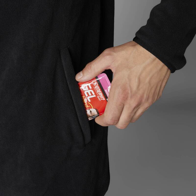 Adidas Multi Essentials Full-Zip Fleece Fermuarlı Siyah Erkek Polar - 2