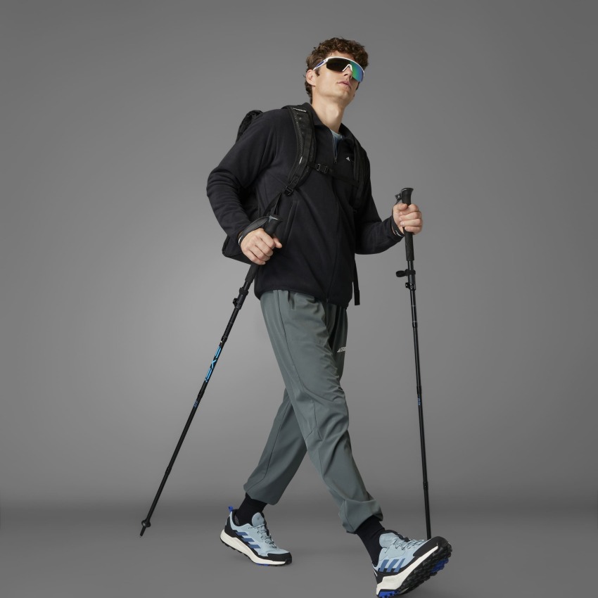 Adidas Multi Essentials Full-Zip Fleece Fermuarlı Siyah Erkek Polar - 8