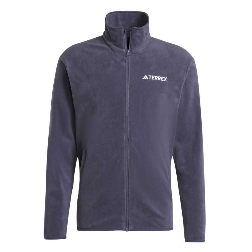 Adidas Multi Essentials Full-Zip Fleece Lacivert Erkek Polar - 7