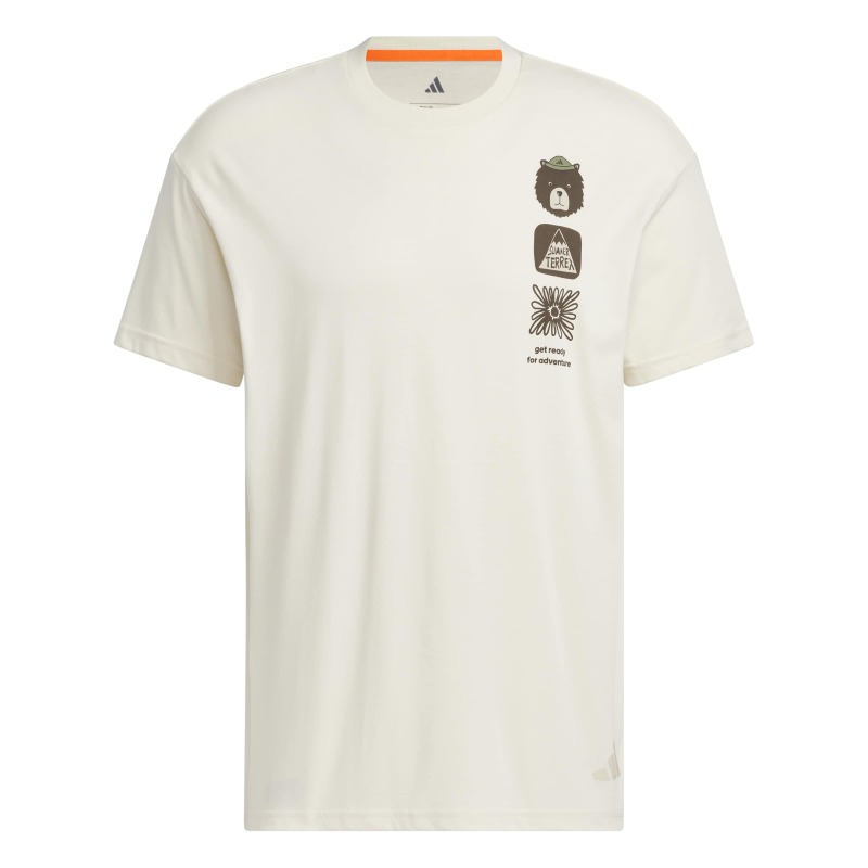Adidas Multi Graphic Beyaz Erkek Tshirt - 6