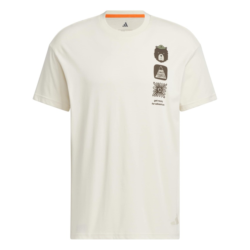 Adidas Multi Graphic Beyaz Erkek Tshirt - 6
