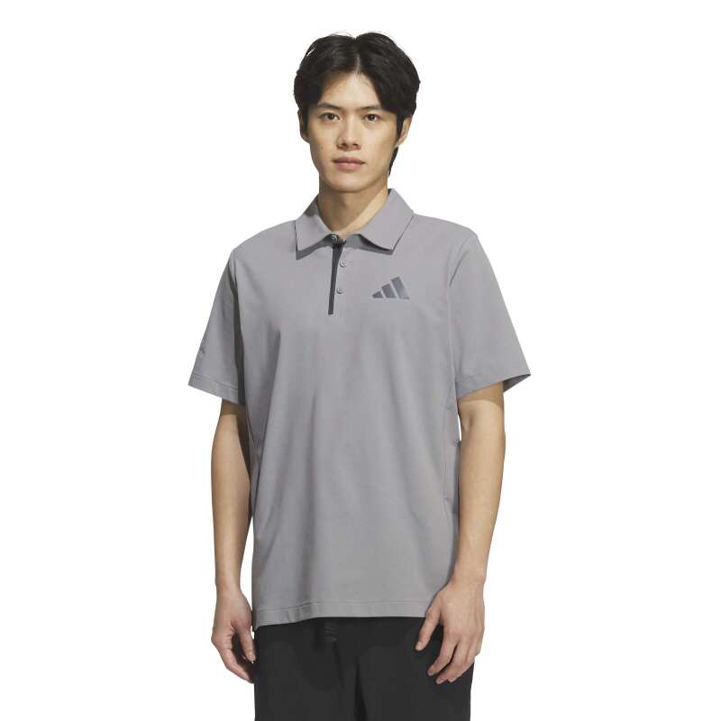 Adidas Multi Kısa Kollu Gri Erkek Polo Tshirt - Adidas (1)