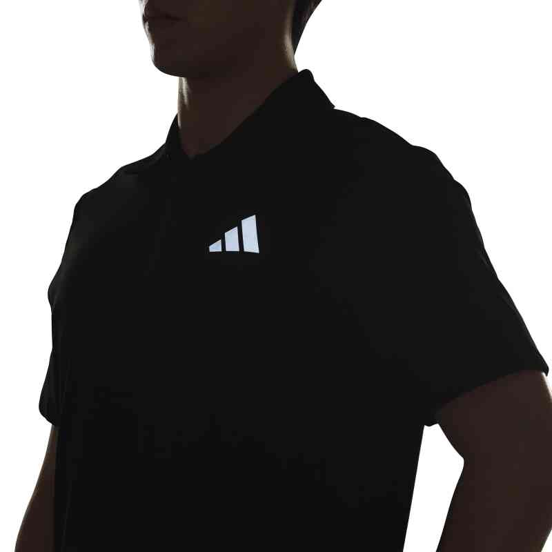 Adidas Multi Kısa Kollu Siyah Erkek Polo Tshirt - 7