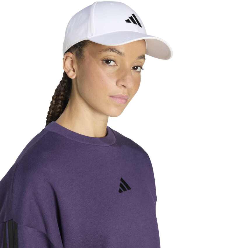 Adidas New Logo Beyzbol Beyaz Unisex Şapka - 6