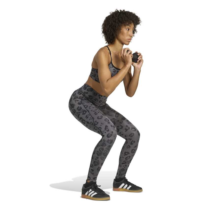 Adidas Optime Essentials Gri Kadın Tayt - 3