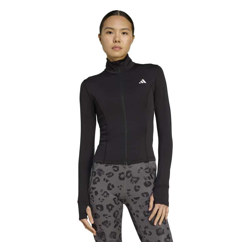 Adidas Optime Essentials Siyah Kadın Eşofman Üstü - 1