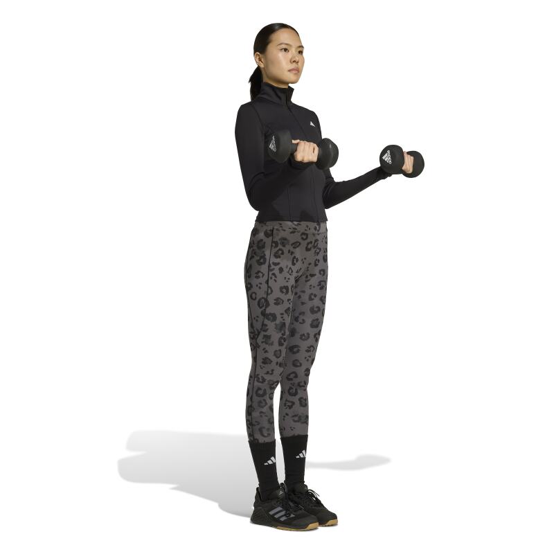 Adidas Optime Essentials Siyah Kadın Eşofman Üstü - 3