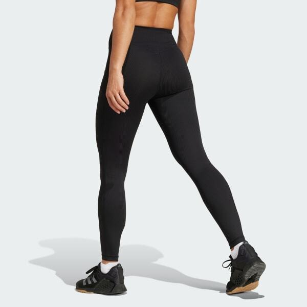 Adidas Optime Rib 7/8
Siyah Kadın Tayt - 2