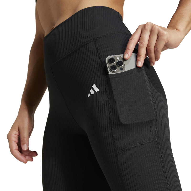 Adidas Optime Rib 7/8
Siyah Kadın Tayt - 4