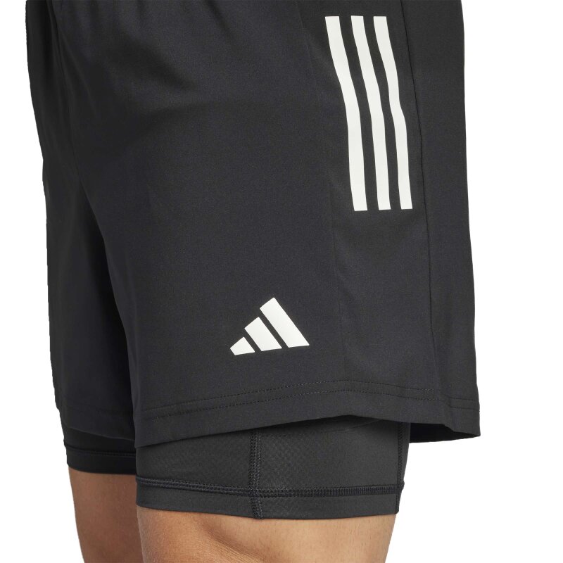 Adidas Own the Run CLIMACOOL 2-in-1 Erkek Şort - 5