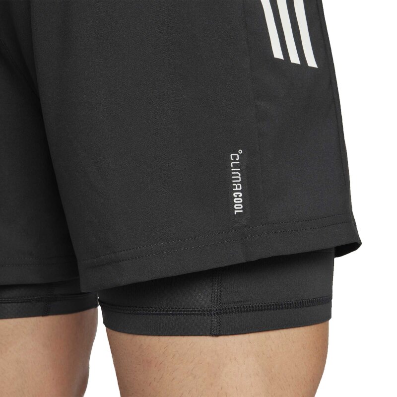 Adidas Own the Run CLIMACOOL 2-in-1 Erkek Şort - 6