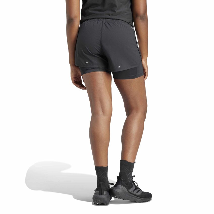 Adidas OTR E 3S 2in1 S SİYAH Kadın Şort - 2