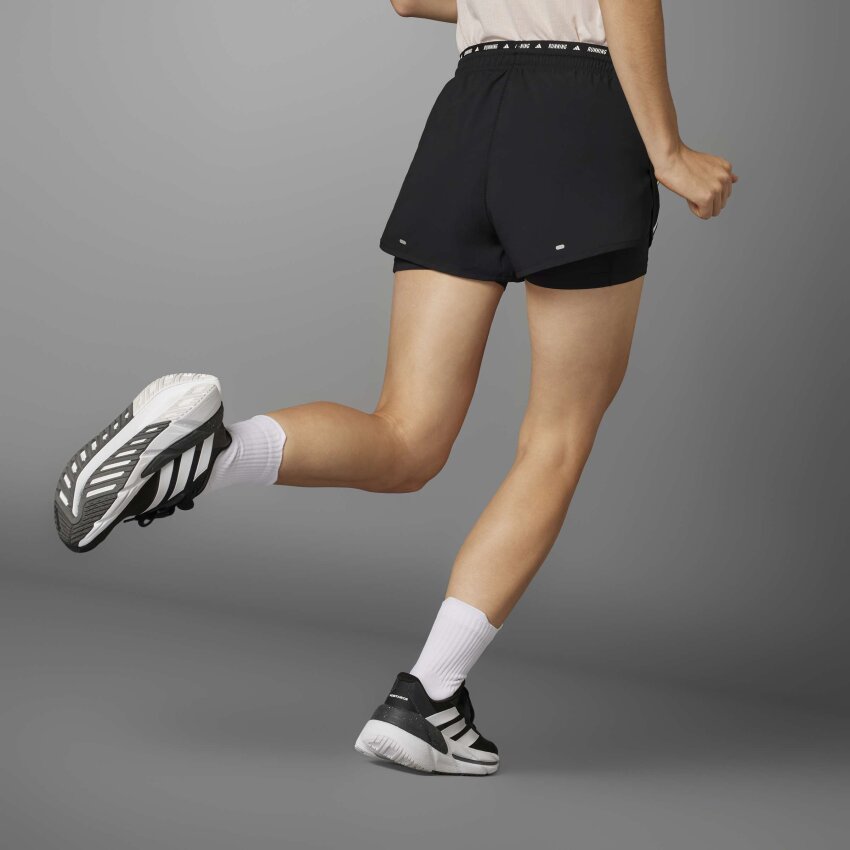 Adidas OTR E 3S 2in1 S SİYAH Kadın Şort - 7