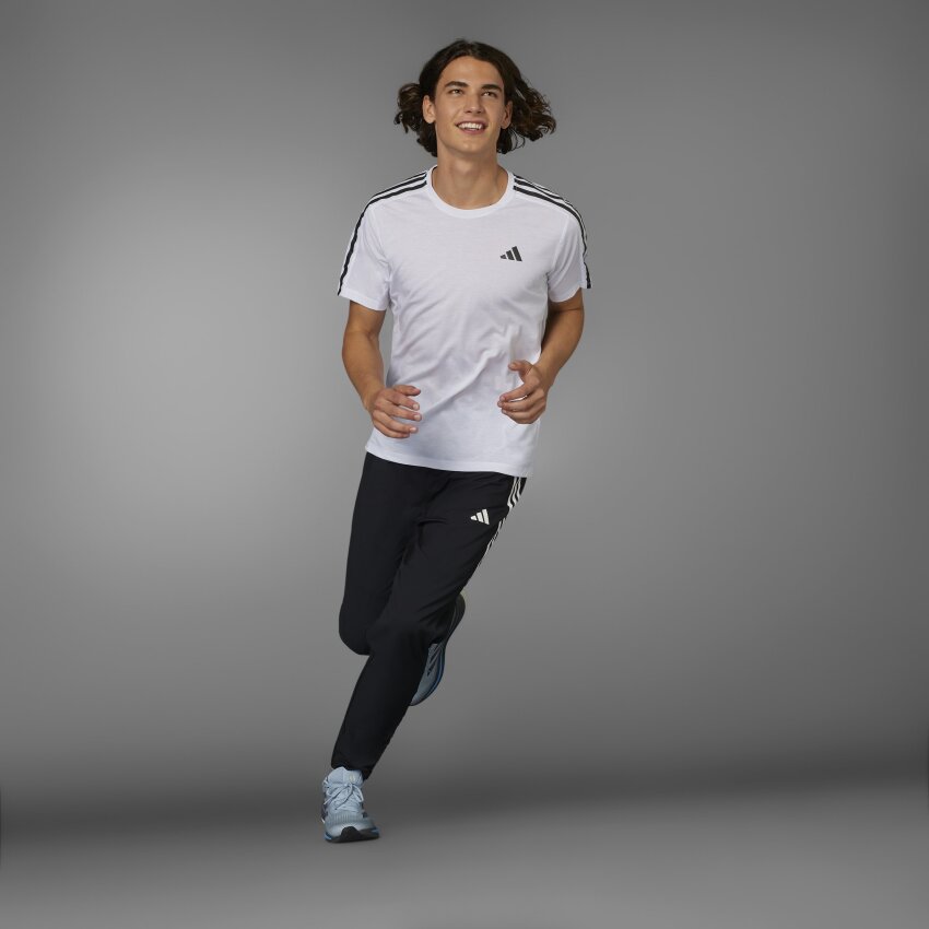 Adidas Own the Run 3-Stripes Siyah Erkek Eşofman Altı - 7