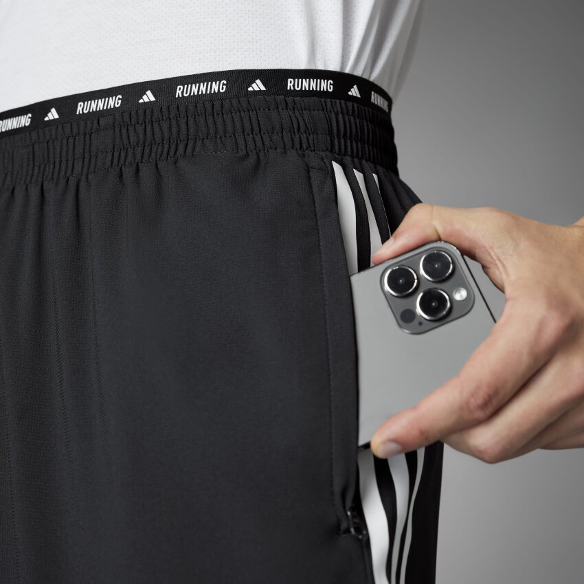 Adidas Own the Run 3-Stripes Siyah Erkek Eşofman Altı - 8