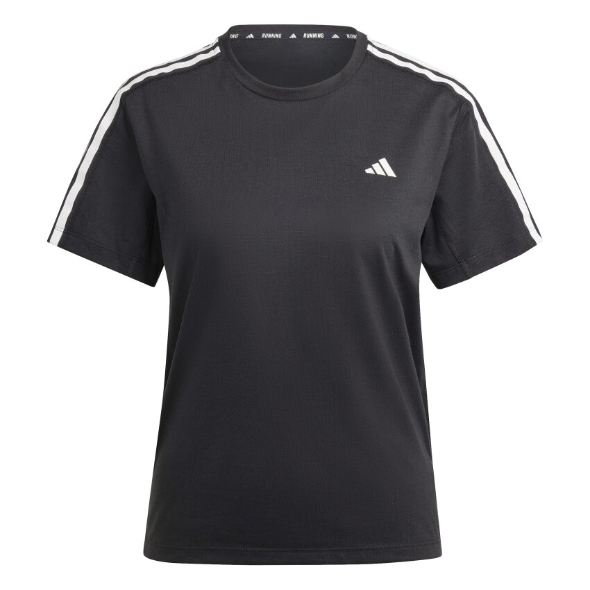 Adidas Own the Run 3-Stripes Kadın Tshirt - 1
