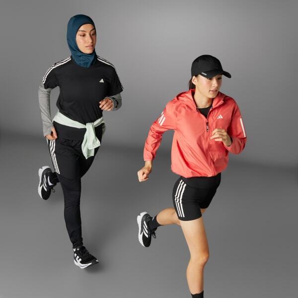 Adidas Own the Run 3-Stripes Kadın Tshirt - 4