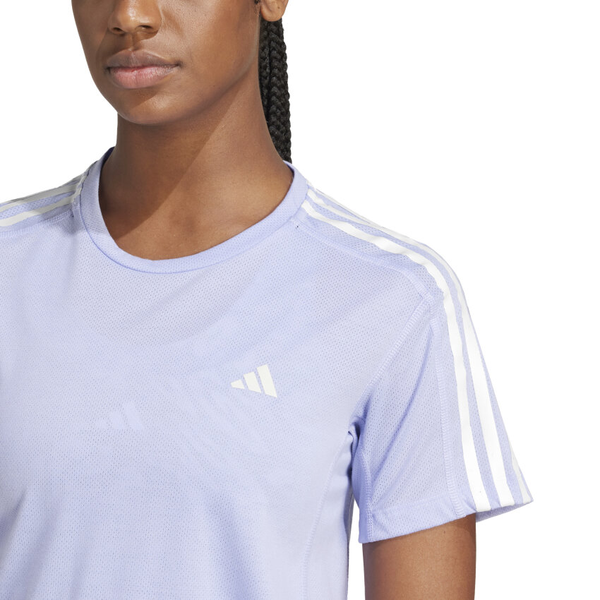 Adidas Own the Run 3-Stripes Kadın Tshirt - 5