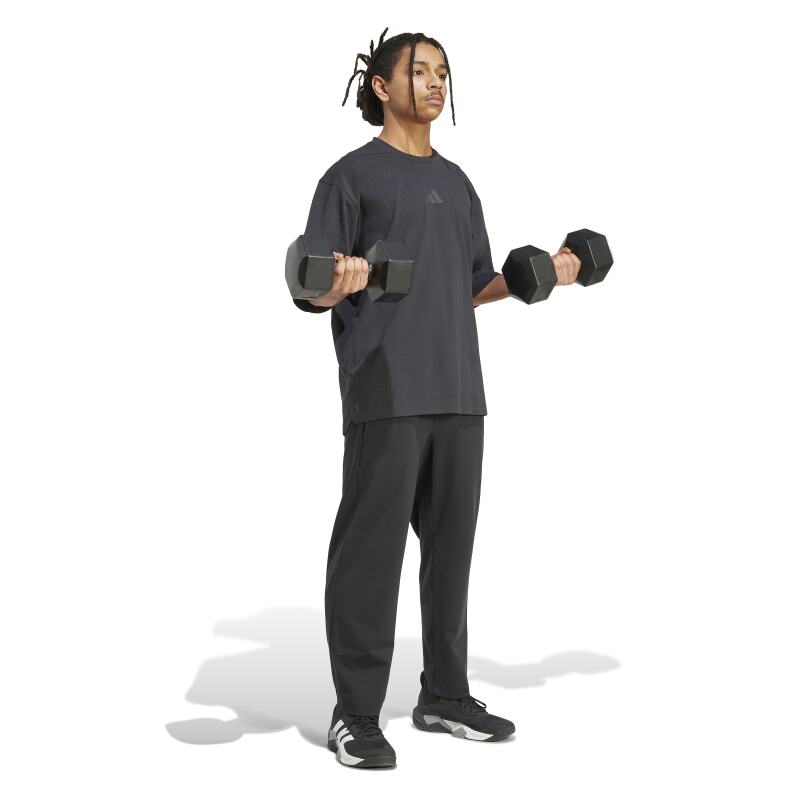 Adidas Oversize Siyah Erkek Tshirt - 3