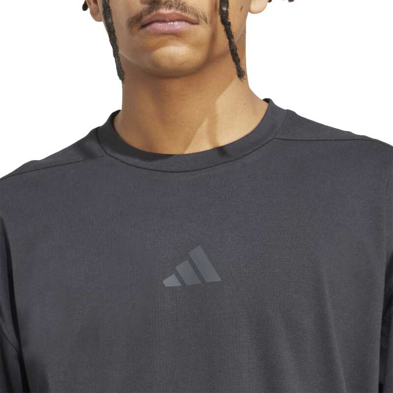 Adidas Oversize Siyah Erkek Tshirt - 4