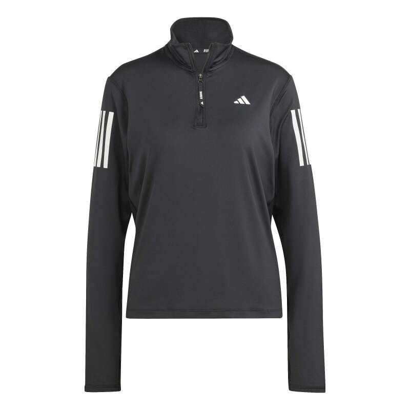 Adidas Own the Run Half-Zip Siyah Kadın Sweatshirt - 6