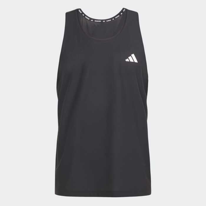 Adidas Own The Run Tank Top Siyah Erkek Atlet - 3