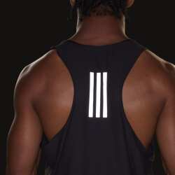Adidas Own The Run Tank Top Siyah Erkek Atlet - 5