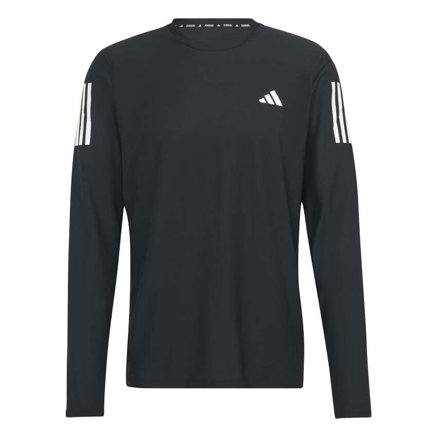 Adidas Own The Run Uzun Kollu Siyah Erkek Tshirt - 1