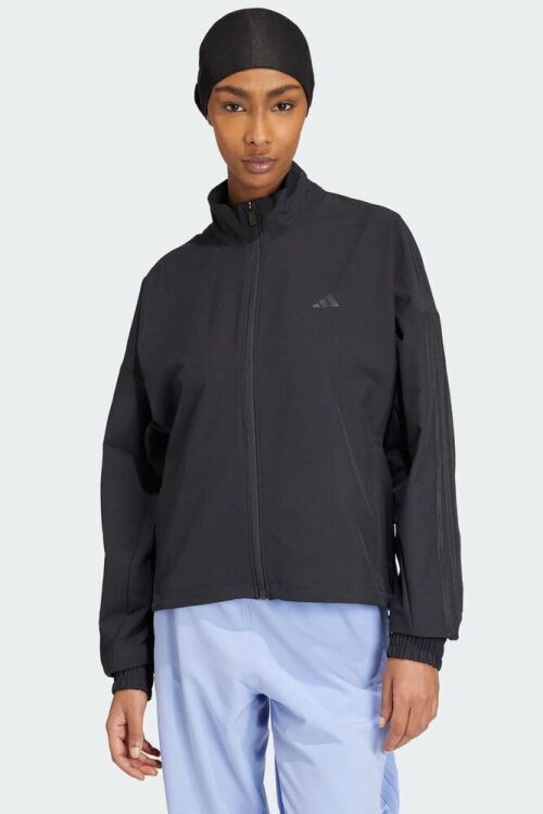 Adidas PACER W JACKET SİYAH Kadın Eşofman Üstü - Adidas