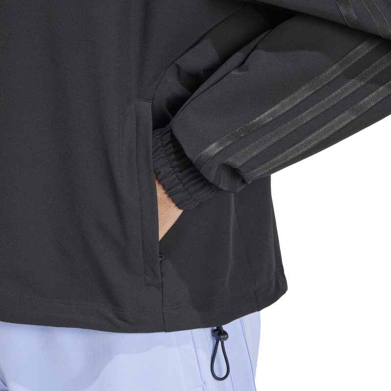 Adidas Pacer All Gym Tonal 3-Stripes Woven Fermuarlı Kadın Eşofman Üstü - 5