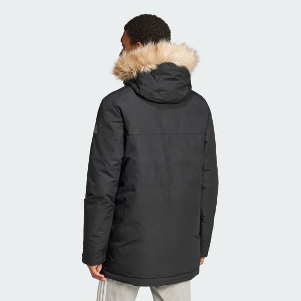 Adidas PAVERIC FUR PAR SİYAH Erkek Mont - 2