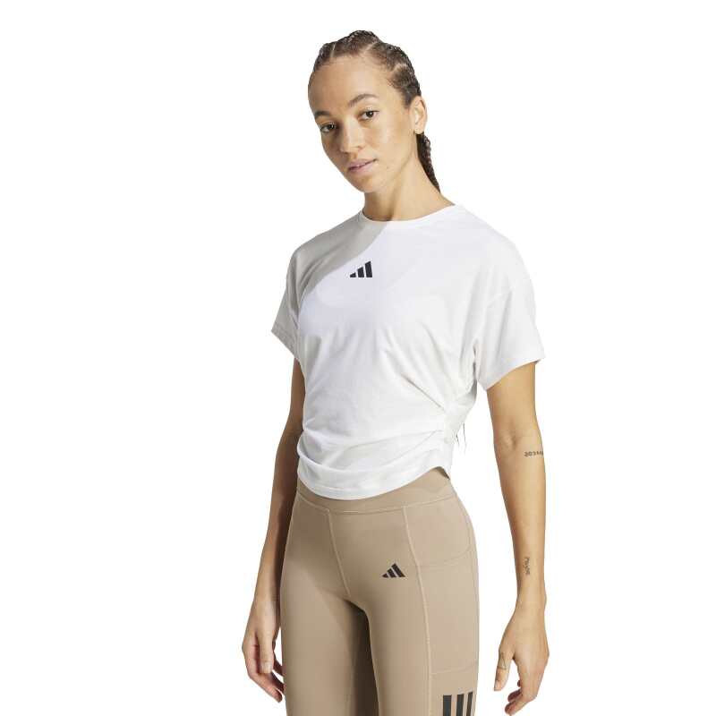 Adidas Power Tee Beyaz Kadın Tshirt - 1