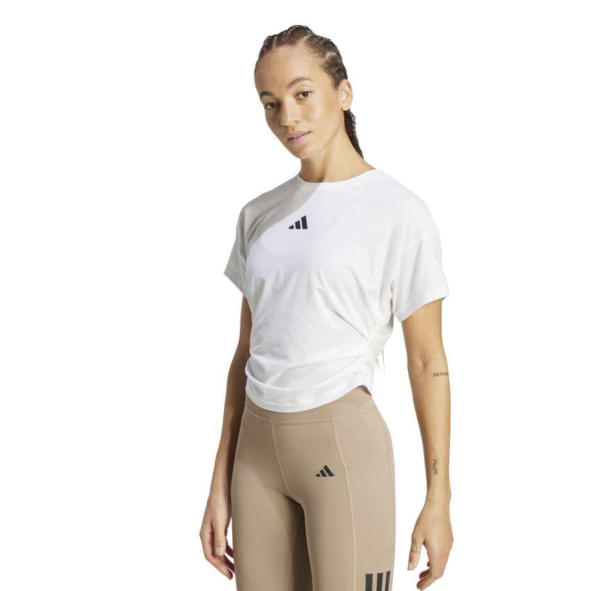 Adidas Power Tee Beyaz Kadın Tshirt - 1
