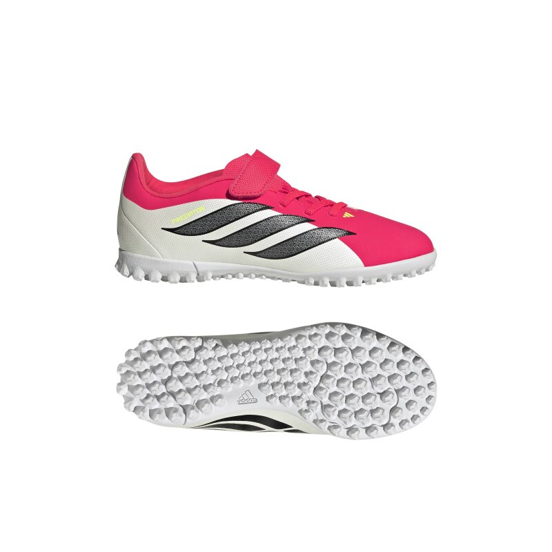 Adidas Predator Club Cırt Cırtlı Fg/Mg Kırmızı Çocuk Krampon - 7